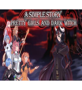 Pretty Girls and Dark Witch. A simple story Steam Key GLOBAL